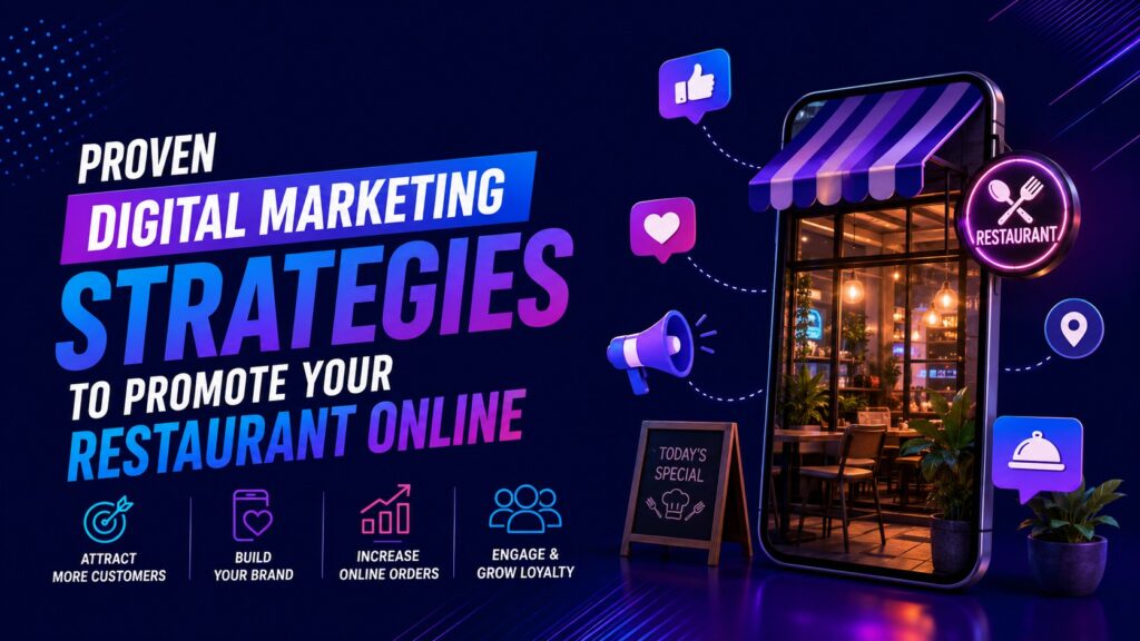 Proven Digital Marketing Strategies to Promote Your Restaurant Online
